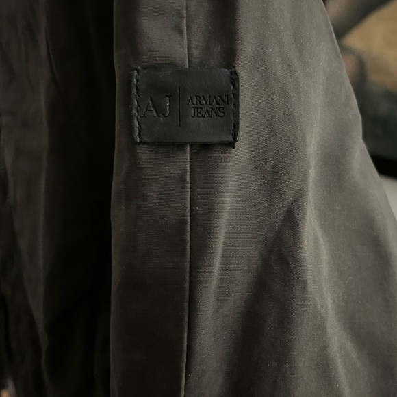 ARMANI JEANS WINTER SUEDED COAT - Picture 3 of 4